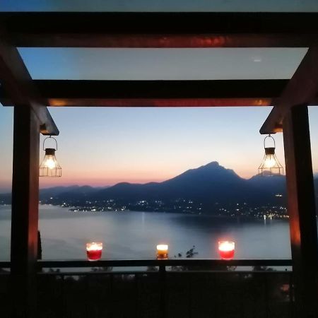 B&B Da Paolo Con Vista Lago Di Garda Сан-Дзено-ди-Монтанья Экстерьер фото