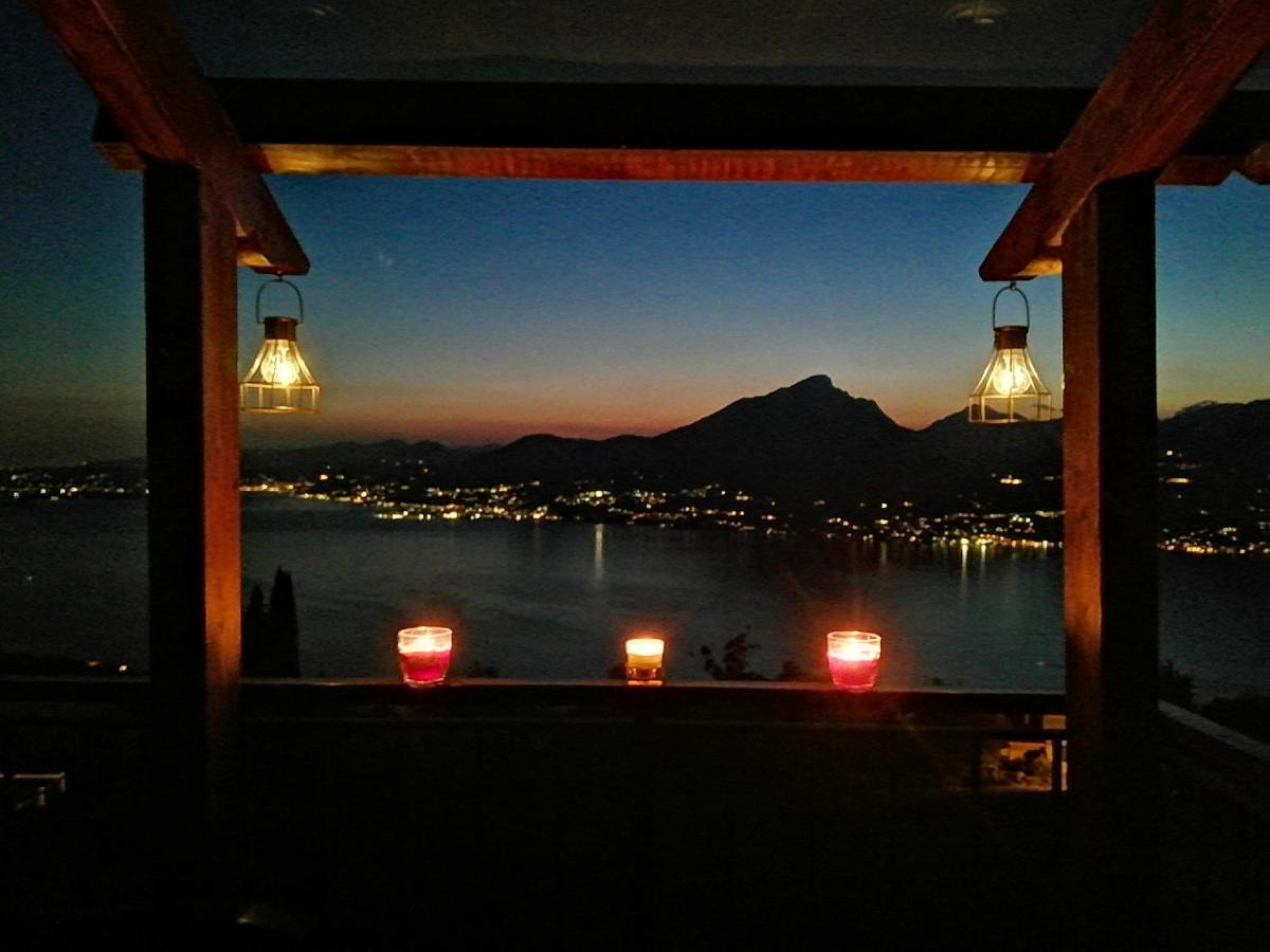 B&B Da Paolo Con Vista Lago Di Garda Сан-Дзено-ди-Монтанья Экстерьер фото
