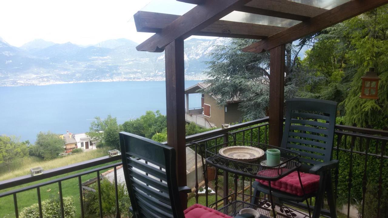 B&B Da Paolo Con Vista Lago Di Garda Сан-Дзено-ди-Монтанья Экстерьер фото